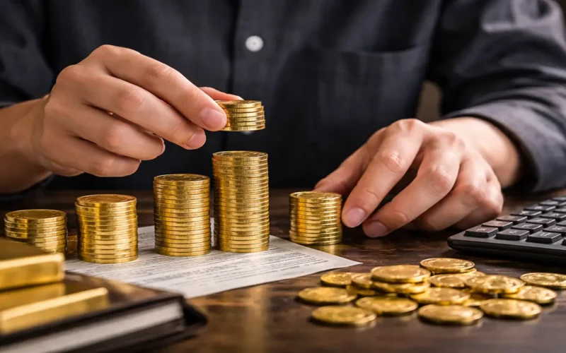 ارتفاع العوائد وقوة الدولار يضغطان على أسعار الذهب وسط توقعات بهبوط مرتقب